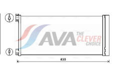 Kondenzátor, klimatizace AVA Clever Choice RTA5626D