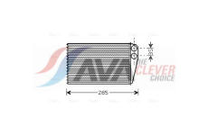 Výměník tepla, vnitřní vytápění AVA Clever Choice RTA6354