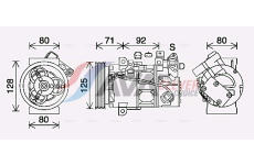 Kompresor, klimatizace AVA Clever Choice RTAK636