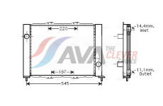 chladicí jednotka AVA Clever Choice RTM388
