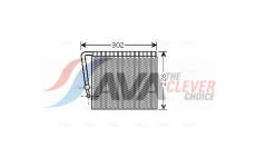 Výparník, klimatizace AVA Clever Choice RTV356