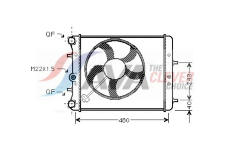 Chladič, chlazení motoru AVA Clever Choice SAA2013