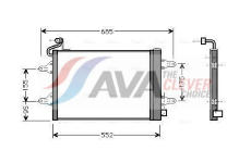 Kondenzátor, klimatizace AVA Clever Choice SAA5007D