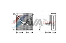 Výparník, klimatizace AVA Clever Choice SAV011