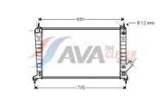 Chladič, chlazení motoru AVA Clever Choice SB2036