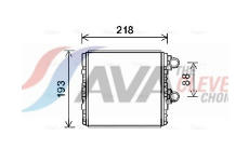 Výměník tepla, vnitřní vytápění AVA Clever Choice SB6081