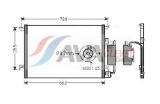 Kondenzátor, klimatizace AVA Clever Choice SBA5058D