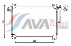 Kondenzátor, klimatizace AVA Clever Choice SBA5074