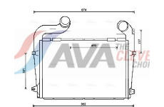 Chladič turba AVA QUALITY COOLING SC4041