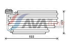 Výparník, klimatizace AVA QUALITY COOLING SCV030