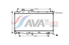Chladič, chlazení motoru AVA Clever Choice SU2097