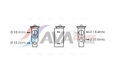 Expanzní ventil, klimatizace AVA Clever Choice SZ1131