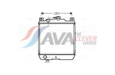 Chladič, chlazení motoru AVA Clever Choice SZ2009