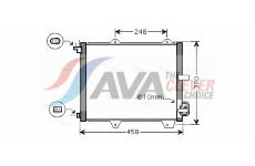 Kondenzátor, klimatizace AVA Clever Choice SZ5088