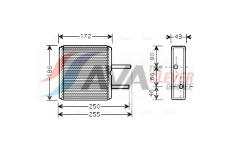 Výměník tepla, vnitřní vytápění AVA Clever Choice SZ6080