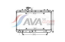 Chladič, chlazení motoru AVA Clever Choice SZA2084