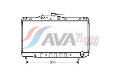 Chladič, chlazení motoru AVA Clever Choice TO2099