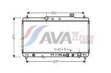 Chladič, chlazení motoru AVA Clever Choice TO2236