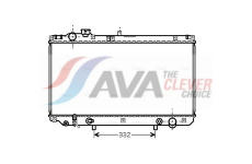 Chladič, chlazení motoru AVA Clever Choice TO2313