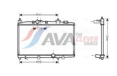 Chladič, chlazení motoru AVA Clever Choice TO2318