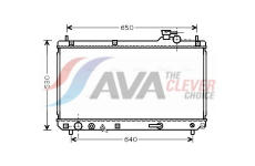 Chladič, chlazení motoru AVA Clever Choice TO2614
