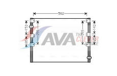 Kondenzátor, klimatizace AVA Clever Choice TO5278