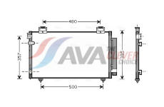 Kondenzátor, klimatizace AVA Clever Choice TO5392D