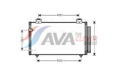 Kondenzátor, klimatizace AVA Clever Choice TO5411D