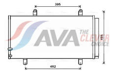Kondenzátor, klimatizace AVA Clever Choice TO5696D