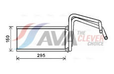 Výměník tepla, vnitřní vytápění AVA Clever Choice TO6714