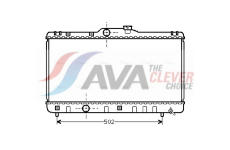 Chladič, chlazení motoru AVA Clever Choice TOA2147