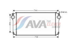 Chladič turba AVA Clever Choice TOA4362