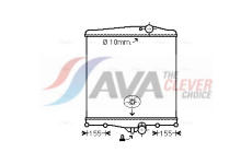 Chladič, chlazení motoru AVA Clever Choice VL2042N