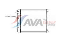 Chladič, chlazení motoru AVA Clever Choice VN2129
