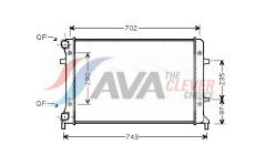 Chladič, chlazení motoru AVA Clever Choice VN2228