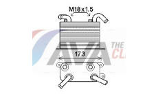 Chladič oleje, automatická převodovka AVA Clever Choice VN3310