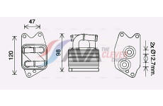 Chladič oleje, automatická převodovka AVA Clever Choice VN3405