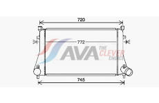 Chladič turba AVA Clever Choice VN4403
