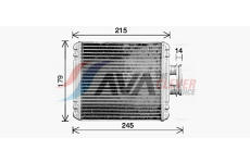 Výměník tepla, vnitřní vytápění AVA Clever Choice VN6434