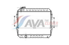 Chladič, chlazení motoru AVA Clever Choice VNA2088