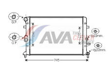 Chladič, chlazení motoru AVA Clever Choice VNA2289