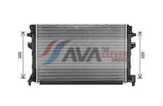 Chladic nizke teploty, chladic plniciho vzduchu AVA Clever Choice VNA2383