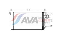 Kondenzátor, klimatizace AVA Clever Choice VNA5236D