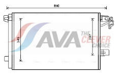 Kondenzátor, klimatizace AVA Clever Choice VNA5328D