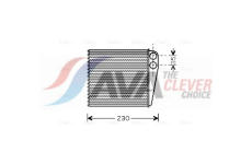 Výměník tepla, vnitřní vytápění AVA Clever Choice VNA6229