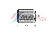 Výměník tepla, vnitřní vytápění AVA Clever Choice VNA6301