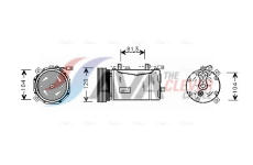 Kompresor, klimatizace AVA Clever Choice VNAK172