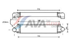 Chladič turba AVA Clever Choice VOA4173