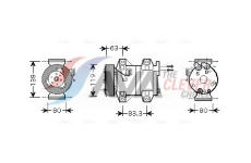 Kompresor, klimatizace AVA Clever Choice VOAK121