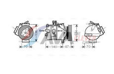 Kompresor, klimatizace AVA Clever Choice VOAK142